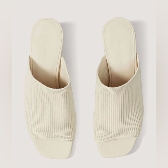 NEW Everlane The Glove Mule in ReKnit / Bone - Picture 4 of 7